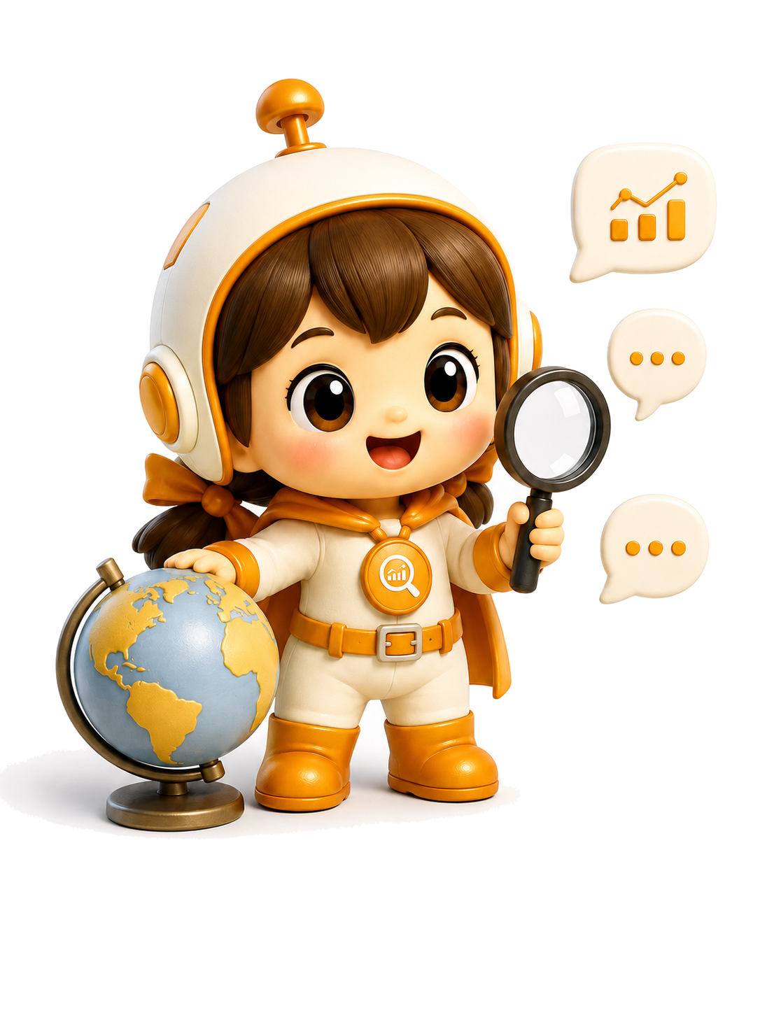 Research Agent character